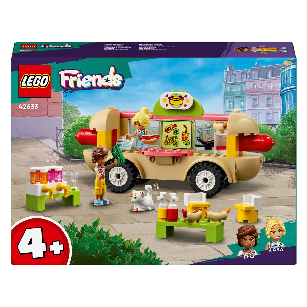 Lego LEGO Friends 42633 Camión de comida para perritos calientes