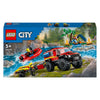 Lego LEGO City 60412 Coche de Bomberos 4X4 con Bote de Rescate