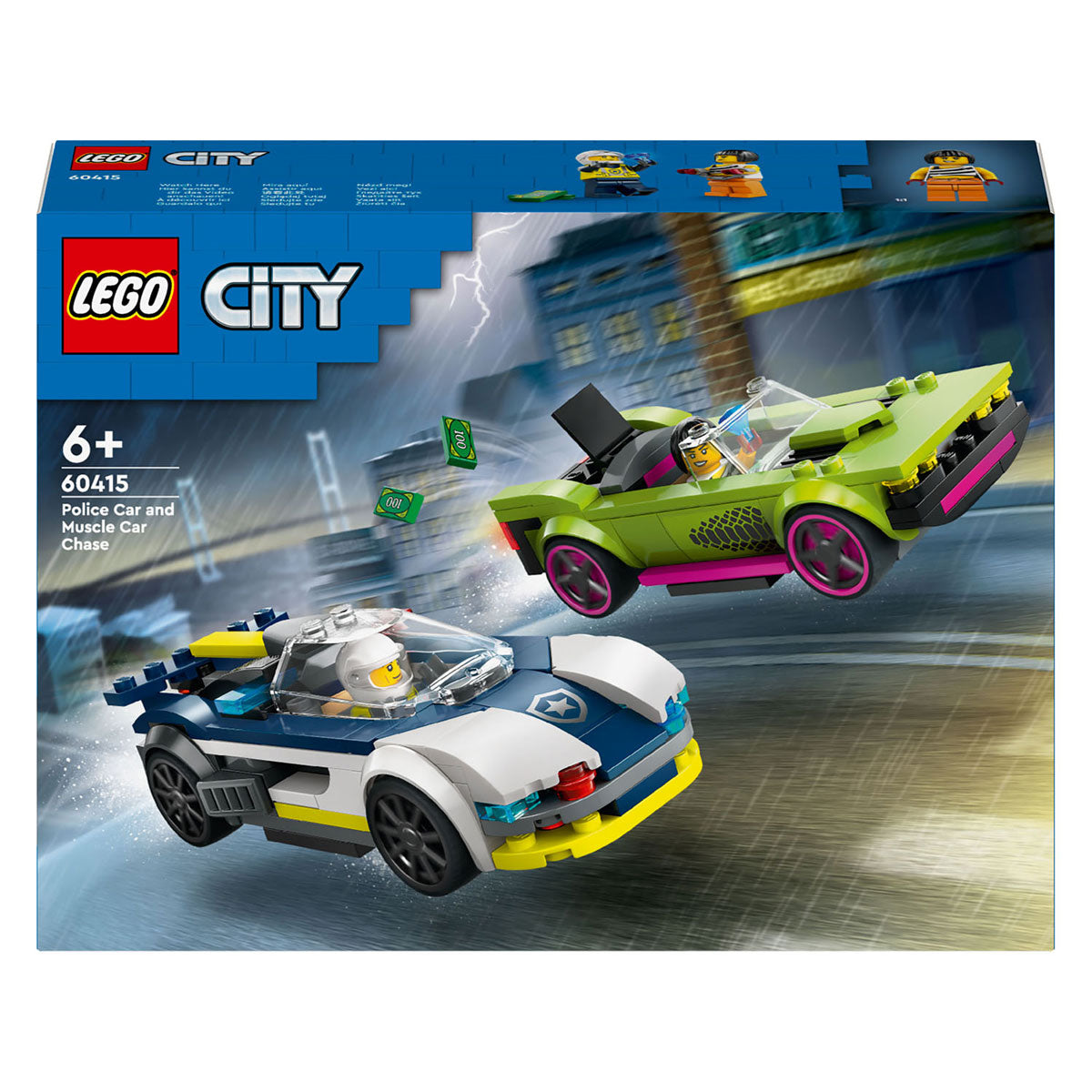 Lego LEGO City 60415 Auto della polizia e inseguimento di auto veloci
