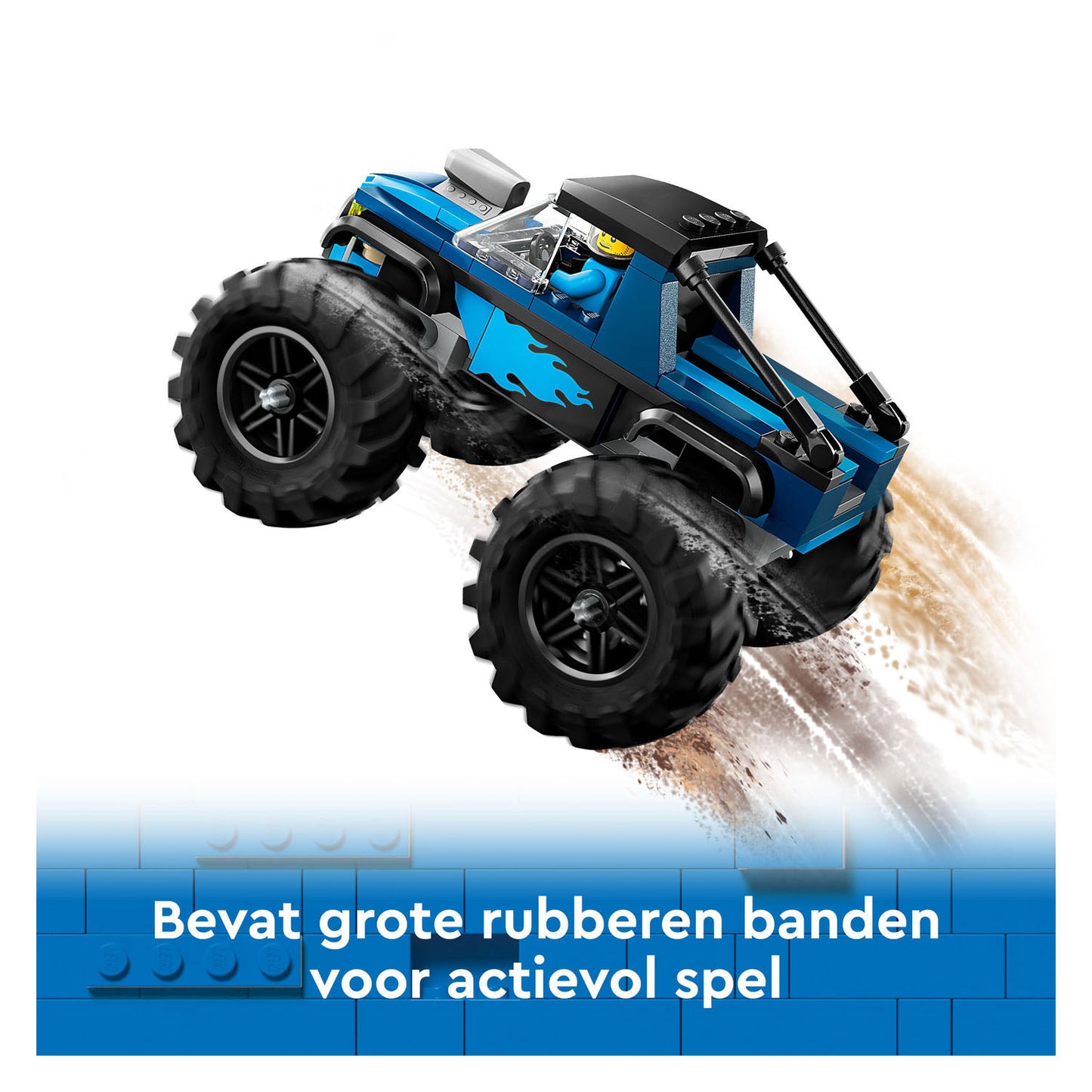 Lego city 60402 blauwe monstertruck