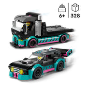 LEGO LEGO CITY 60406 RACEMAUT e TRANSTRUK - afbeelding 3
