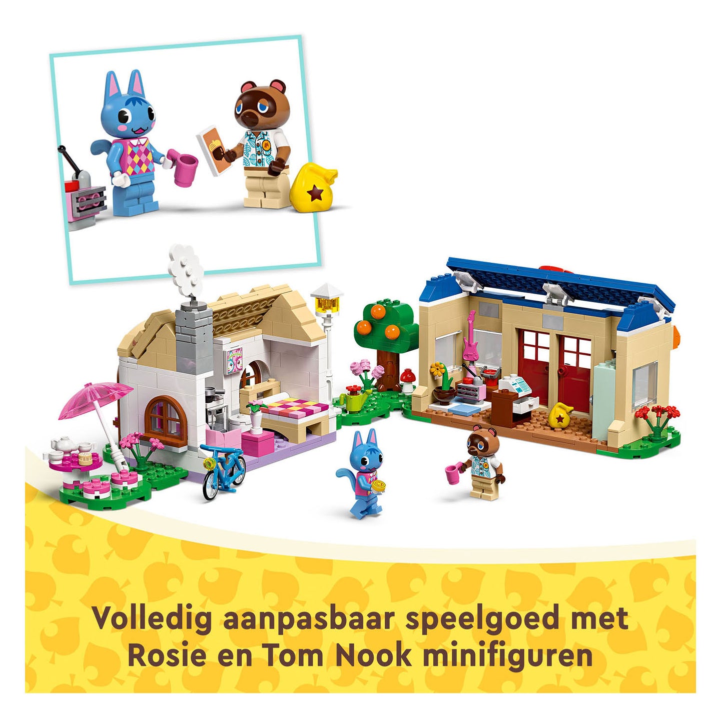 Lego Animal Crossing 77050 Nooks Hoek en Rosies Huis