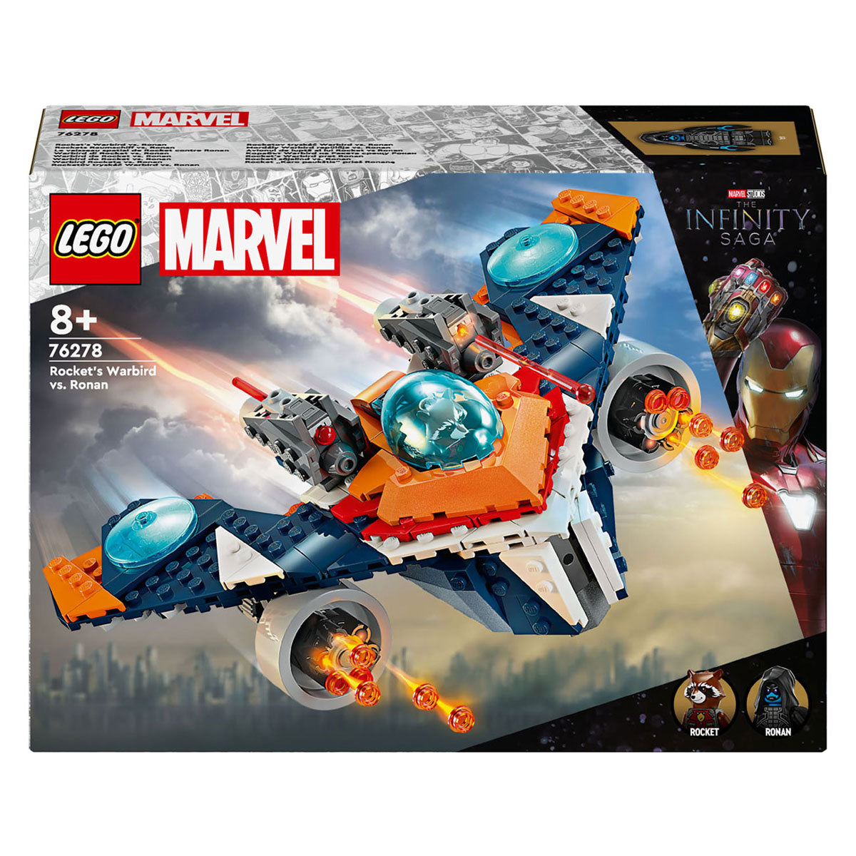 LEGO LEGO Super Heroes 76278 Rockets Warbird vs. Ronan