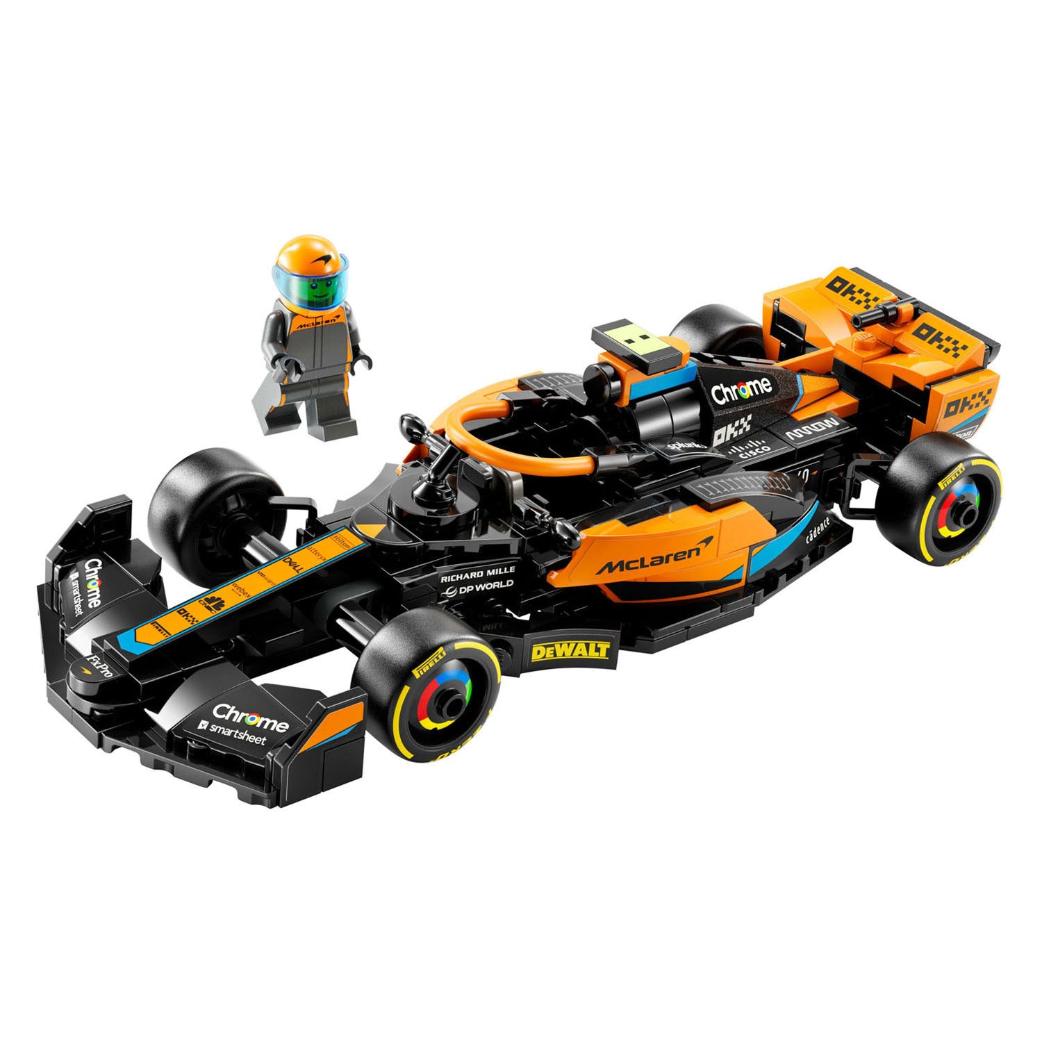 Lego Lego Speed ​​Champions 76919 McLaren Formula 1 Racing Car 2023