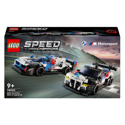 LEGO LEGO Speed ​​Champions 76922 BMW M4 GT3 e BMW M Hybrid V8 Racing Cars