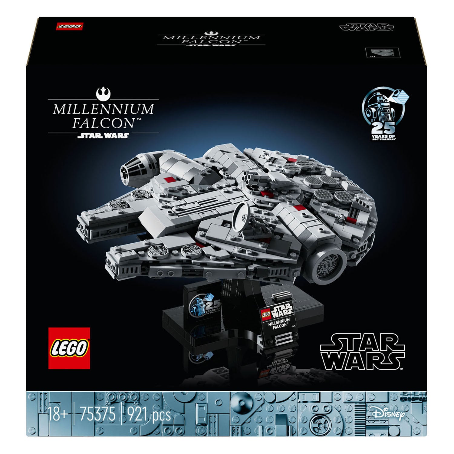 Lego lego star wars 75375 halcón milenario