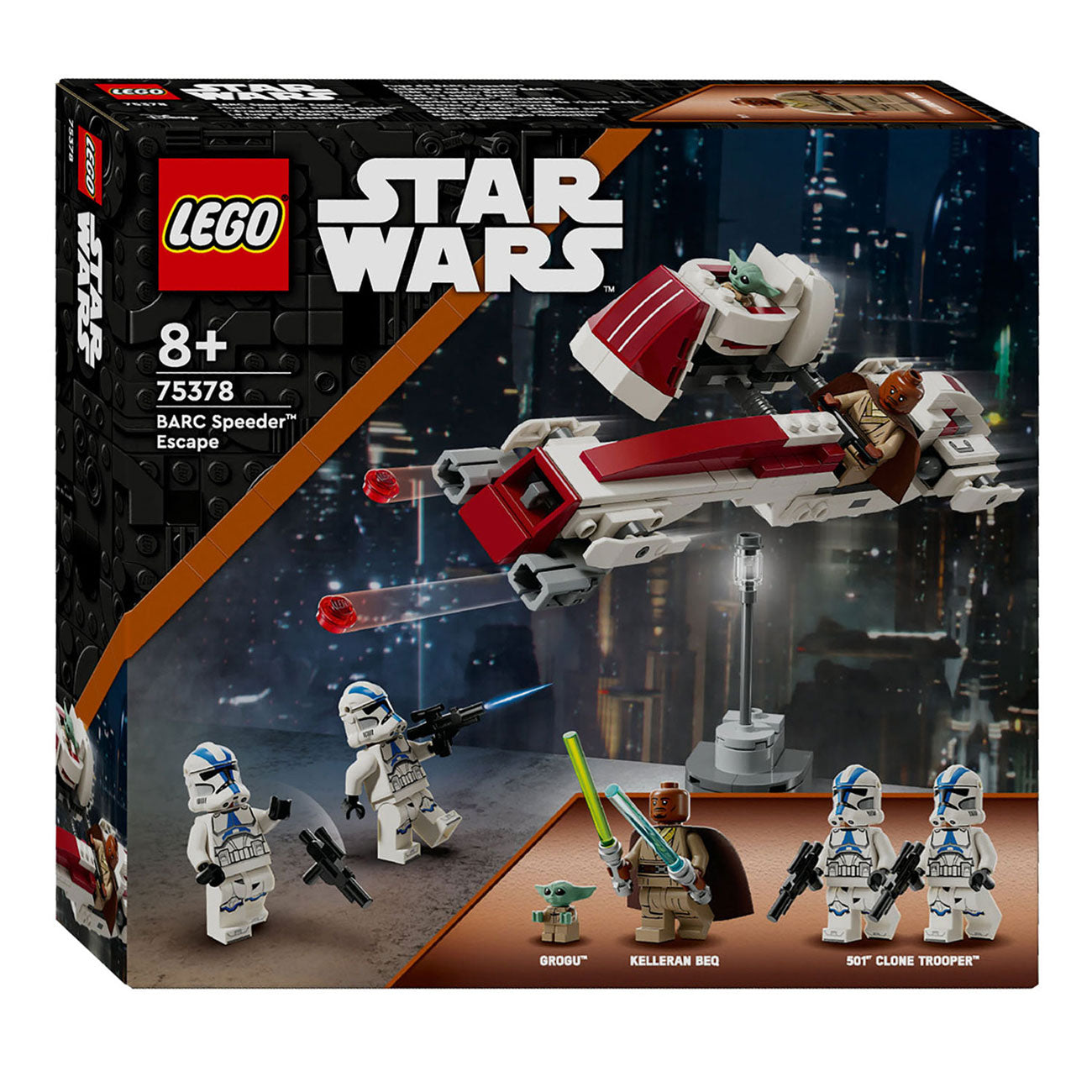 Lego star wars 75378 barc speeder ontsnapping