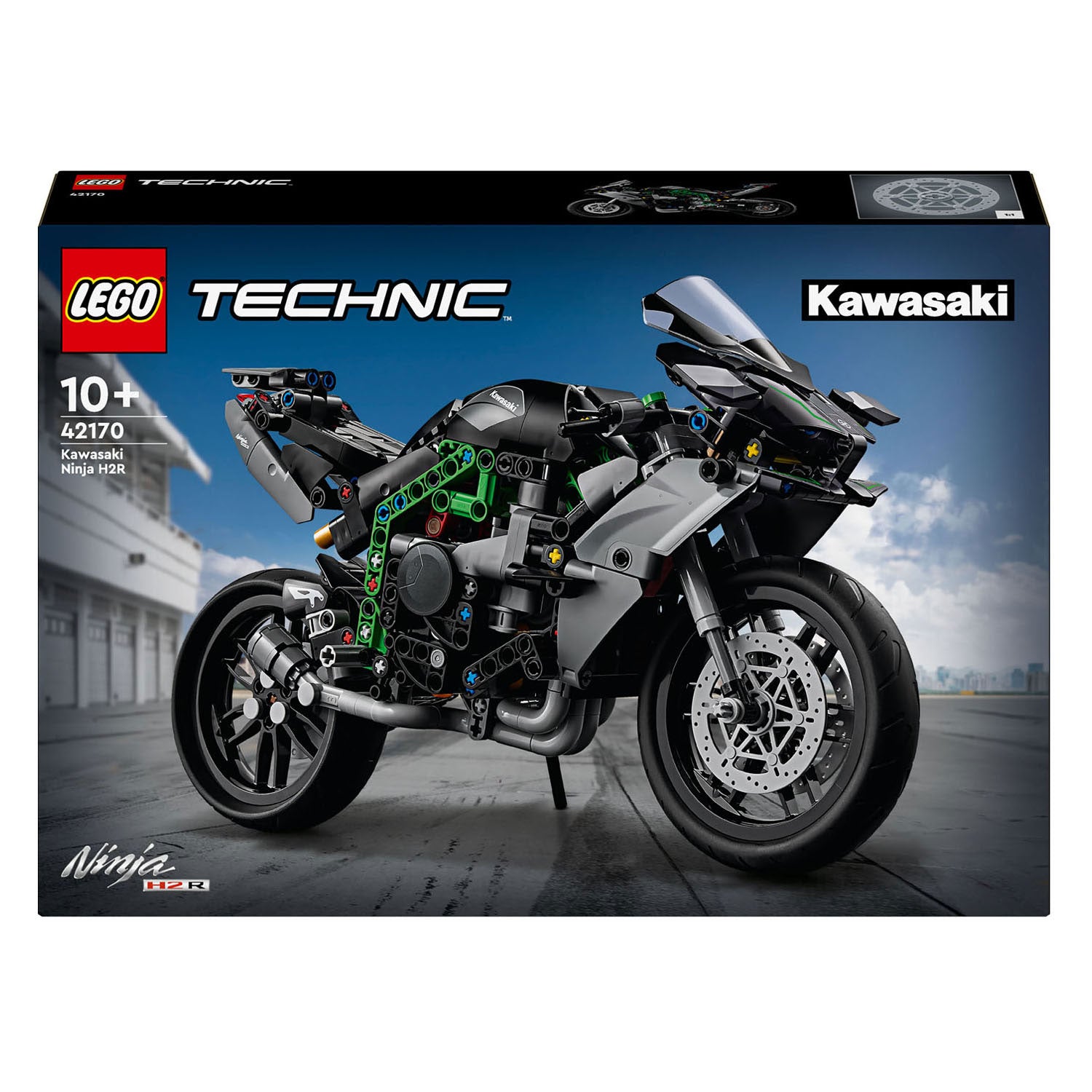 Lego technic kawasaki ninja h2r motor - 42170