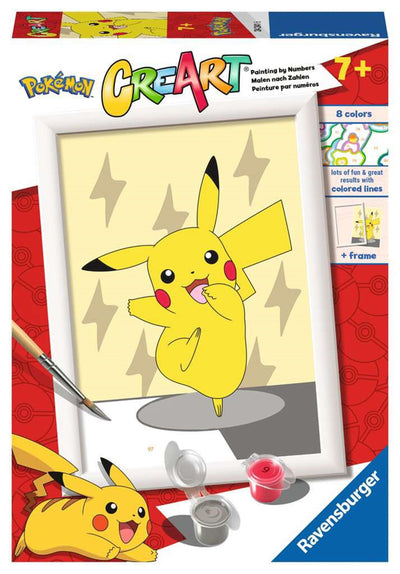 Ravensburger Creart Pintura en la canción Pikachu Pose