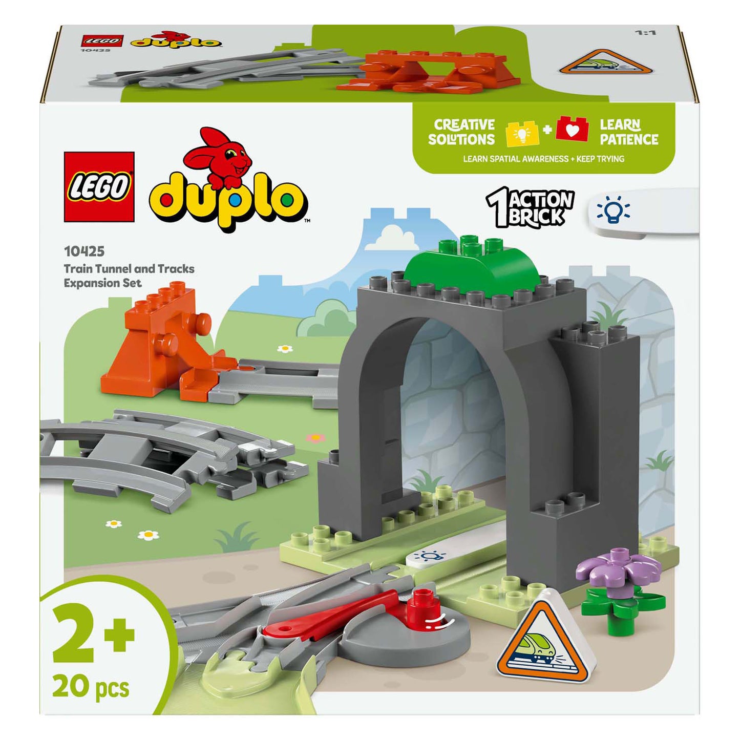 Lego Lego Duplo Town 10425 Treintunel and Rails Expansion Set