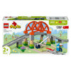 LEGO LEGO DUPLO TOWN 10426 Puente de trenes y rieles de expansión set