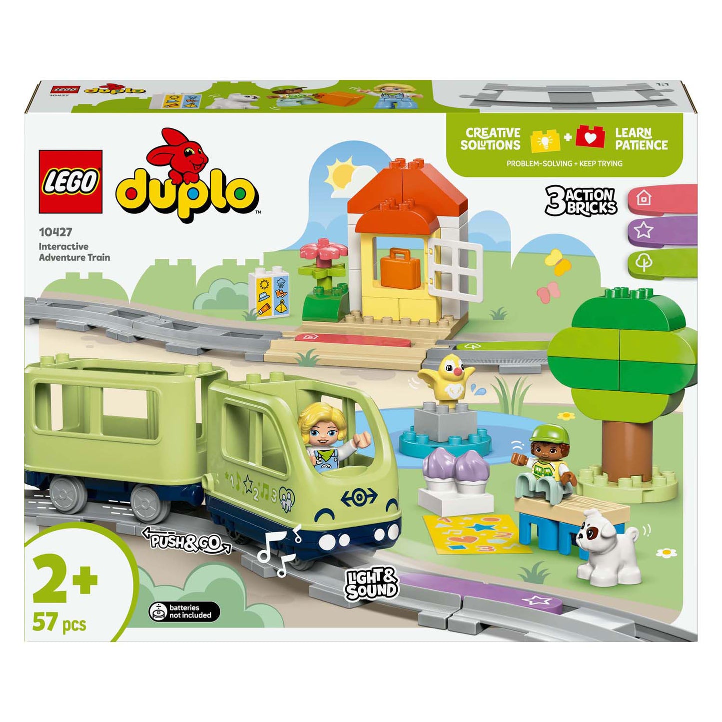 LEGO LEGO DUPLO CITTÀ 10427 TRENO AVVENTURA INTERATTIVO