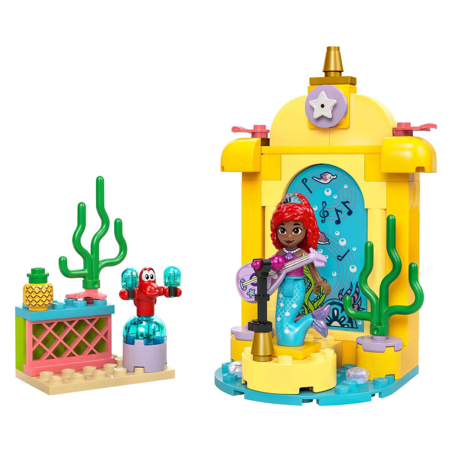 Lego disney princess - ariëls muziekpodium constructiespeelgoed (43235)