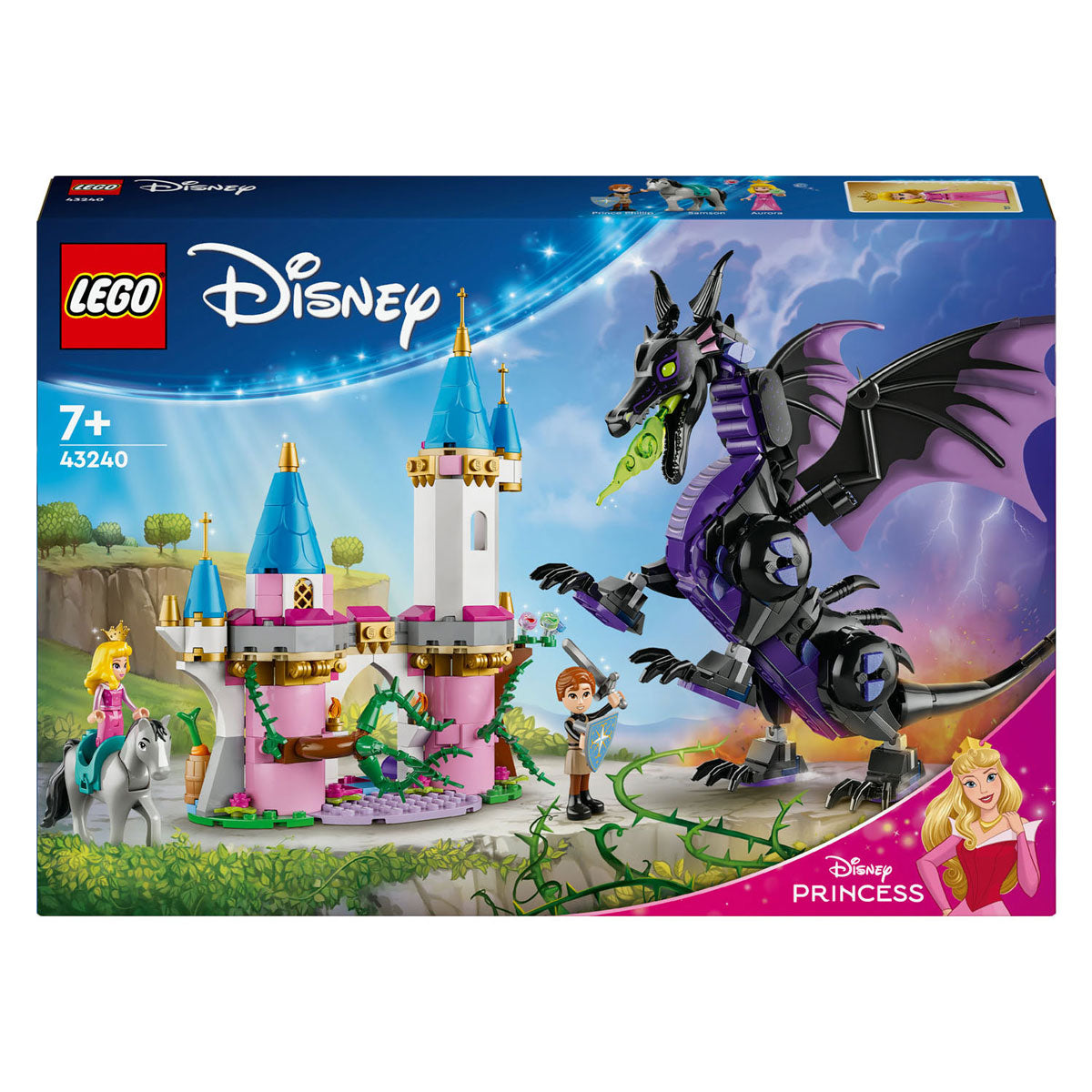 Lego Lego Princess 43240 Maleficent in forma di drago