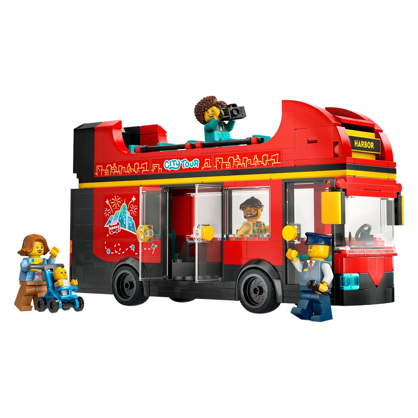 LEGO LEGO CITY 60407 Tourist Red Double Cock