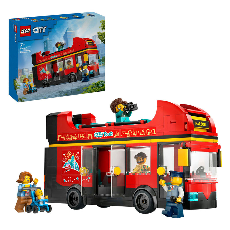 LEGO LEGO CITY 60407 DOPPIO ROSSO TURIST
