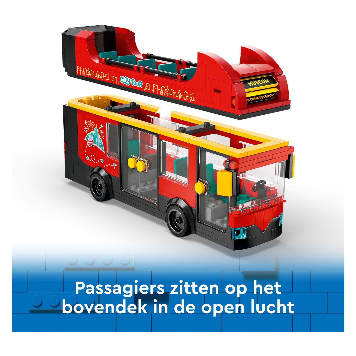 LEGO LEGO CITY 60407 Tourist Red Double Cock