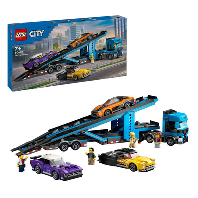 LEGO LEGO CITY 60408 Vehículo de transporte con autos deportivos
