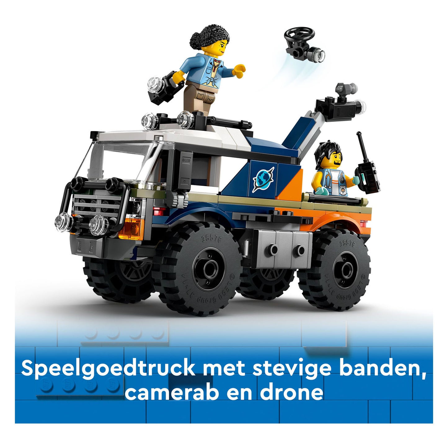 LEGO LEGO CITY 60426 Investigadores de la jungla: camión offroad