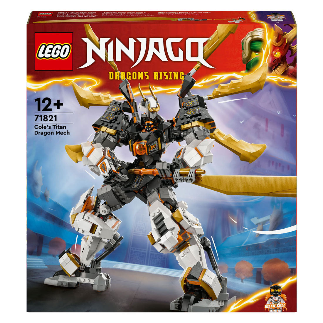 LEGO LEGO NINJAGO 71821 COLE's Giant Dragon Mecha