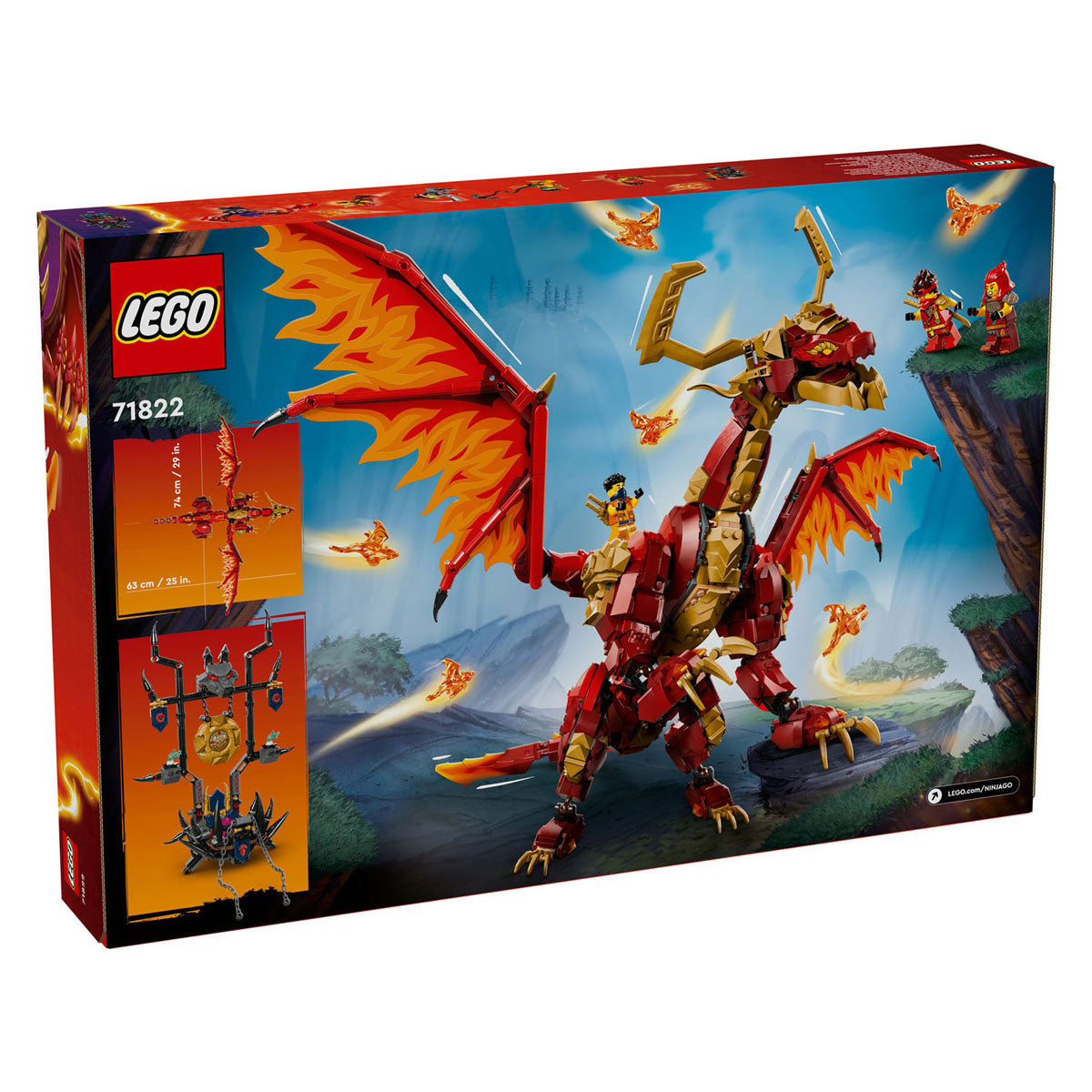 Lego 71822 Ninjago Brondraak Van Beweging