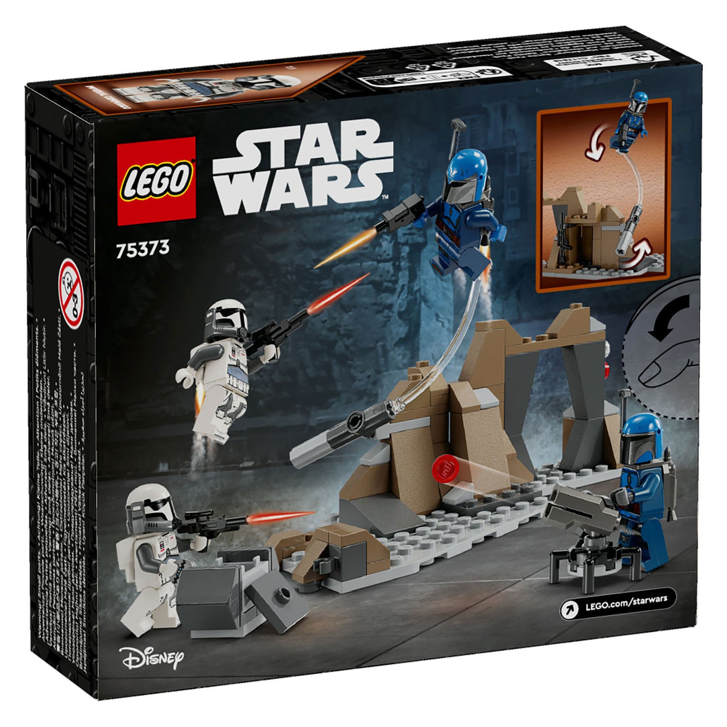 LEGO LEGO Star Wars 75373 Nubscade en Mandalore Battle Pack