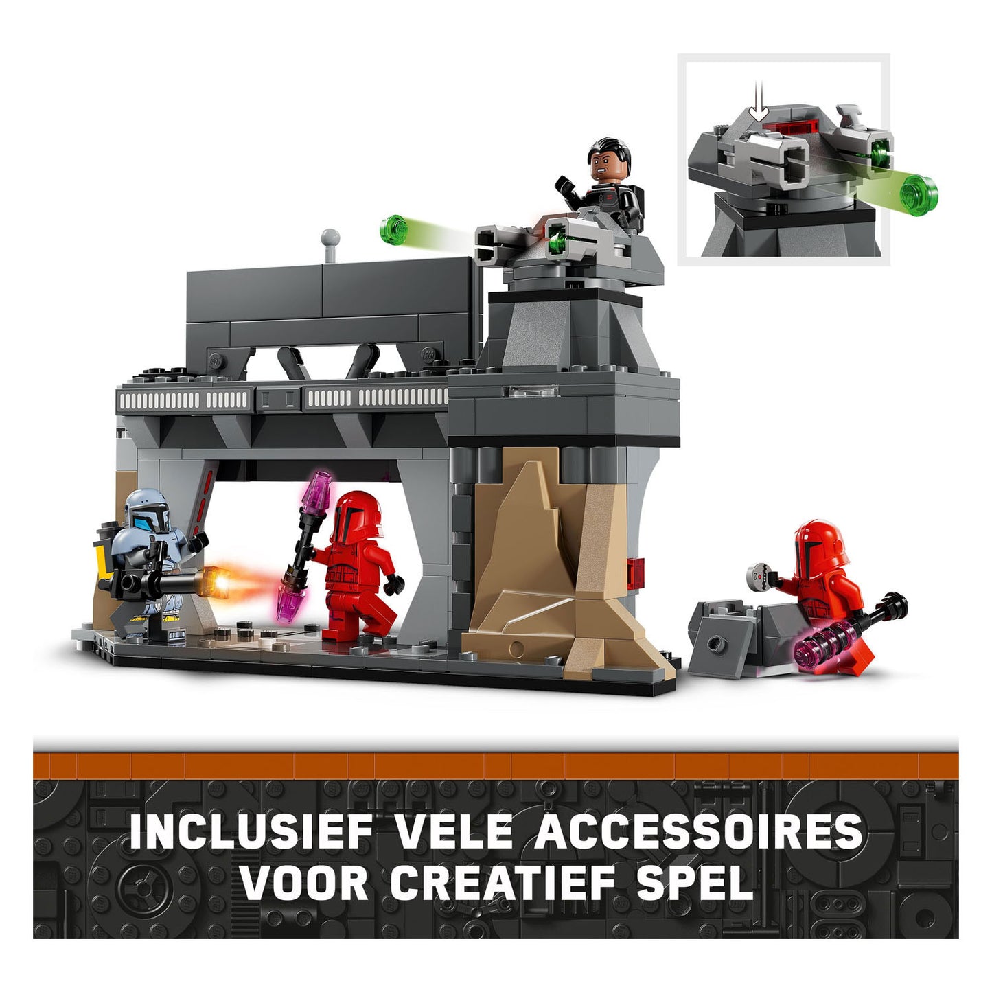 Lego Lego Star Wars 75386 Paz Vizsla e Moff Gideon Duel