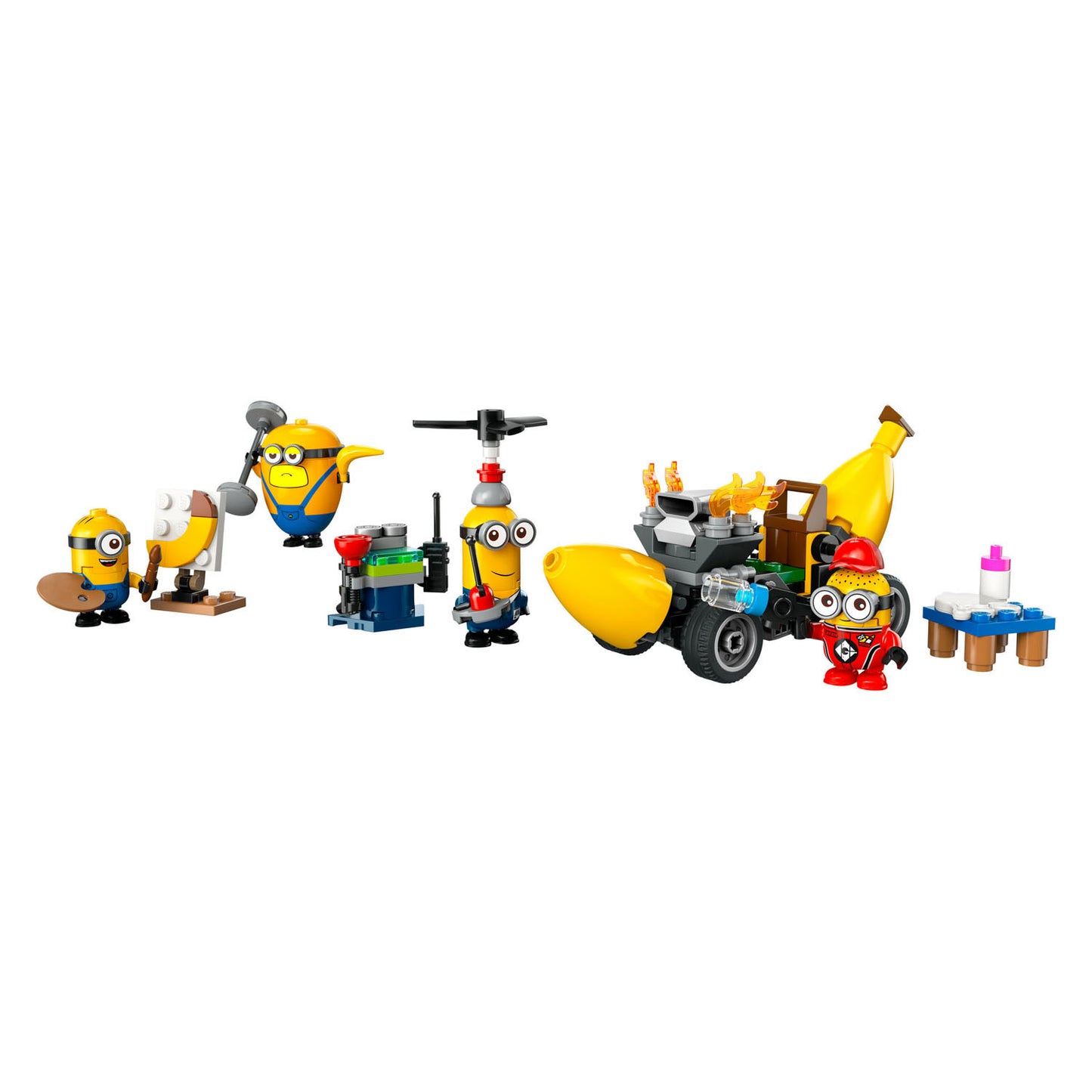 LEGO LEGO DESPECABLE ME 75580 MINIONES Y CAR BANANANO