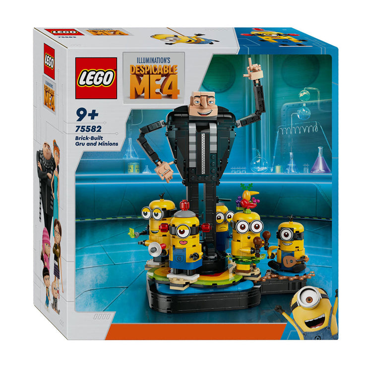 Lego Lego Despicable Me 75582 Buildable Gru and Minions