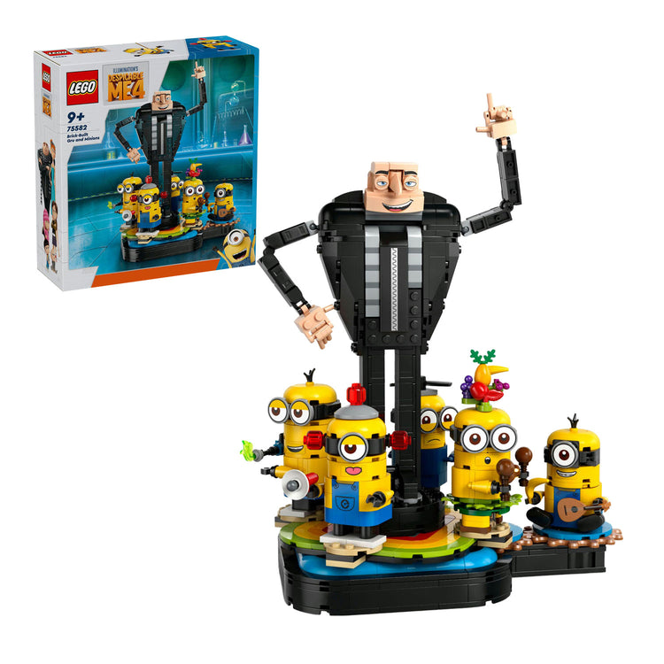 Lego Lego Despicable Me 75582 Buildable Gru and Minions