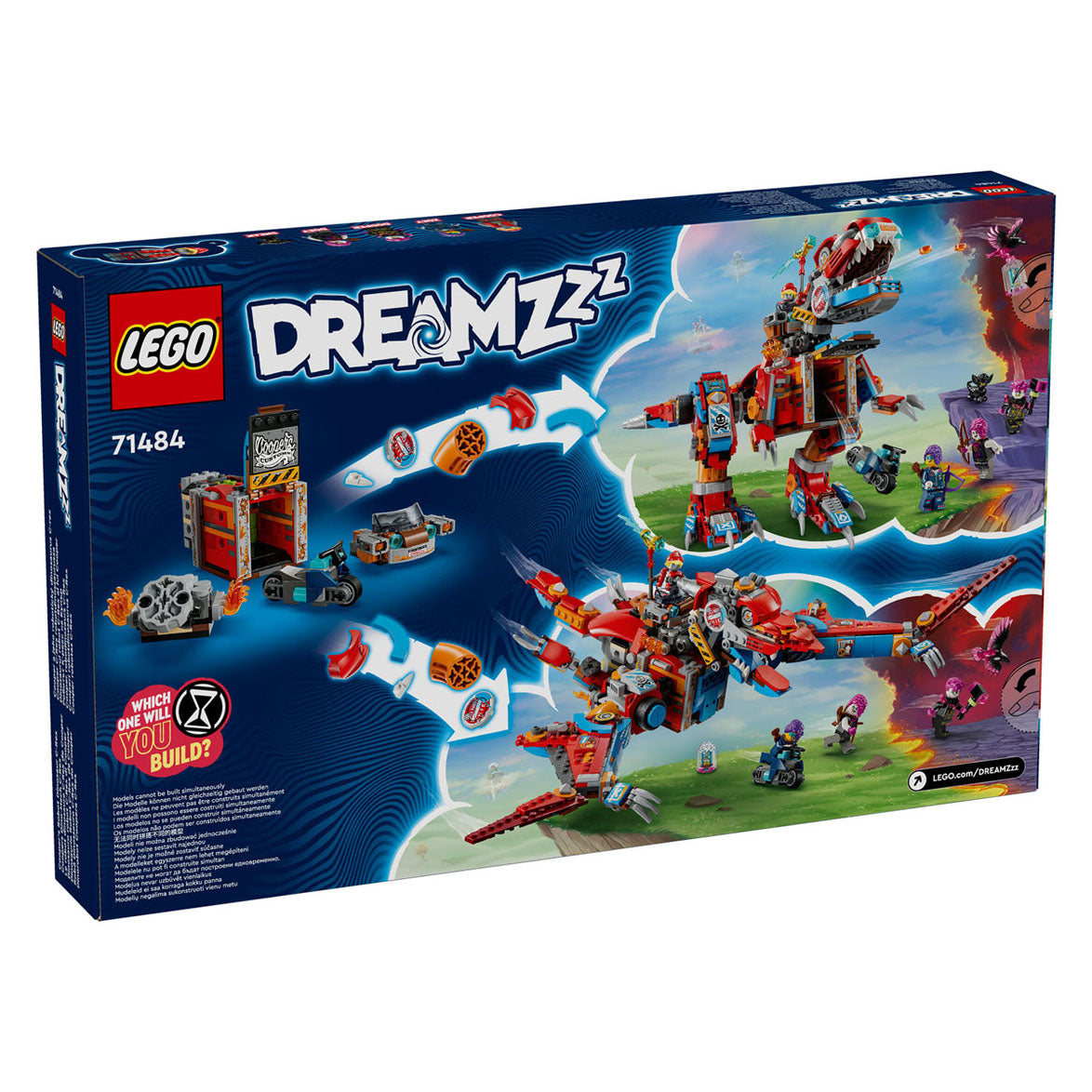 Lego dreamzzz - coopers robotdinosaurus c. rex constructiespeelgoed (71484)