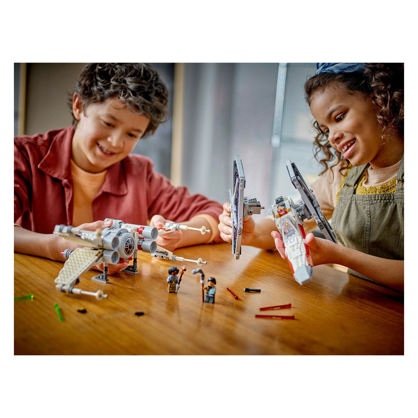 LEGO LEGO Star Wars 75393 Tie Fighter y X-Wing Combi