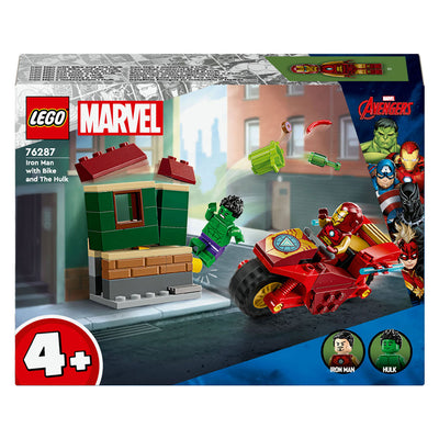 Lego Lego Super Heroes 76287 Iron Man con motore e de Hulk