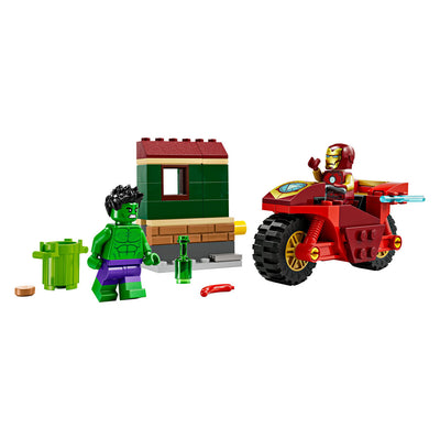 Lego Lego Super Heroes 76287 Iron Man con motore e de Hulk