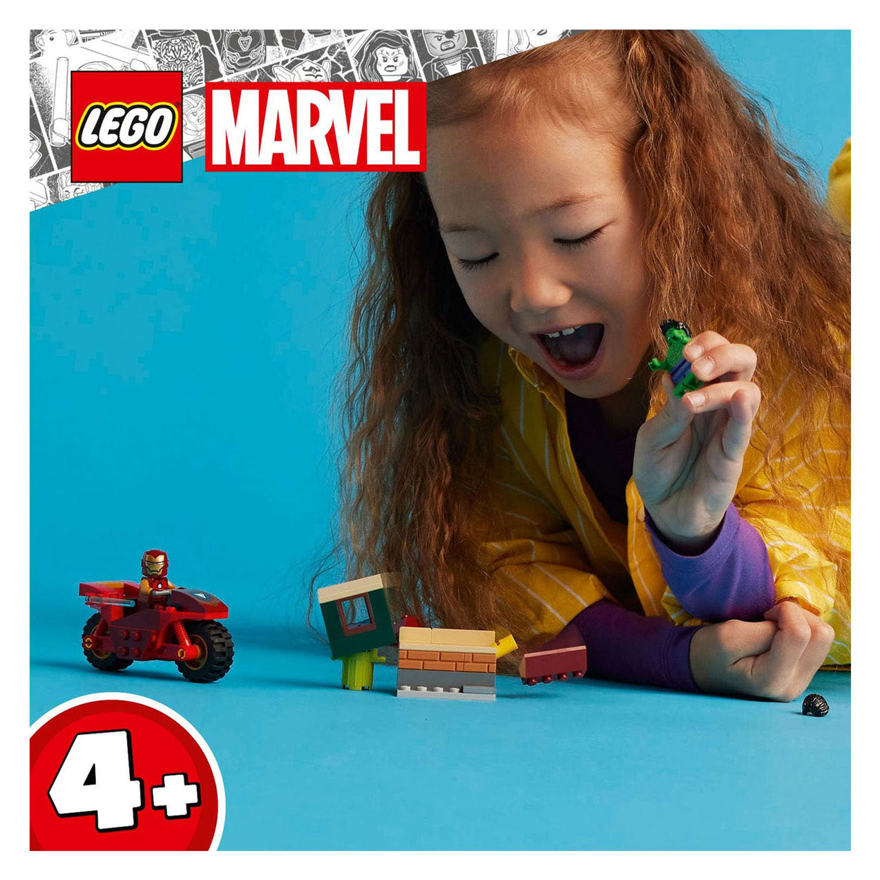 Lego Lego Super Heroes 76287 Iron Man con motore e de Hulk