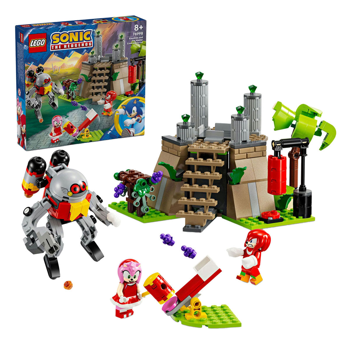 Lego Lego 76998 Knuckles e il tempio di smeraldo