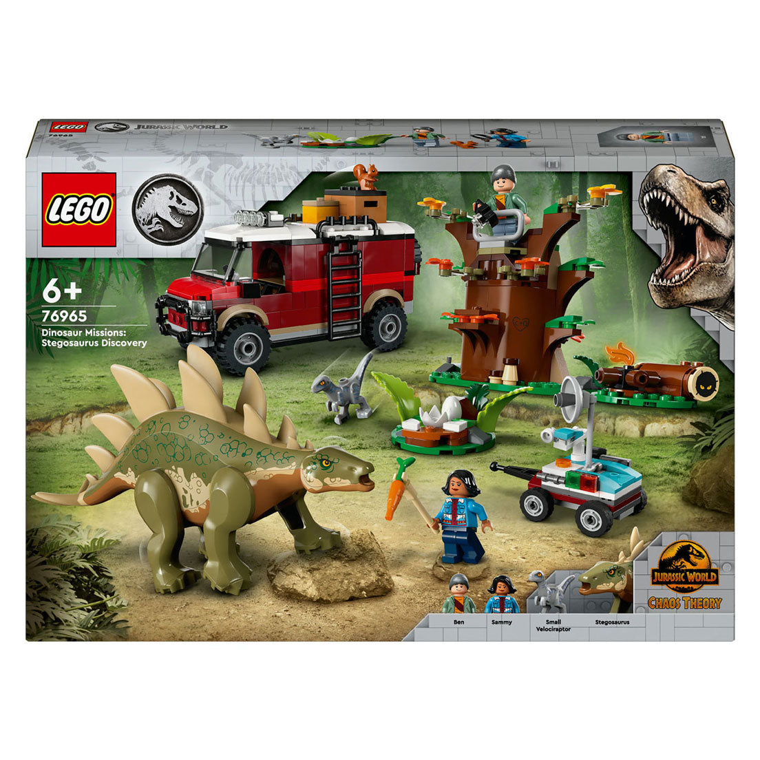 LEGO LEGO JURASSIC WORLD 76965 DINOSAUROS DE DINOSAURES: Discovery Stegosaurus