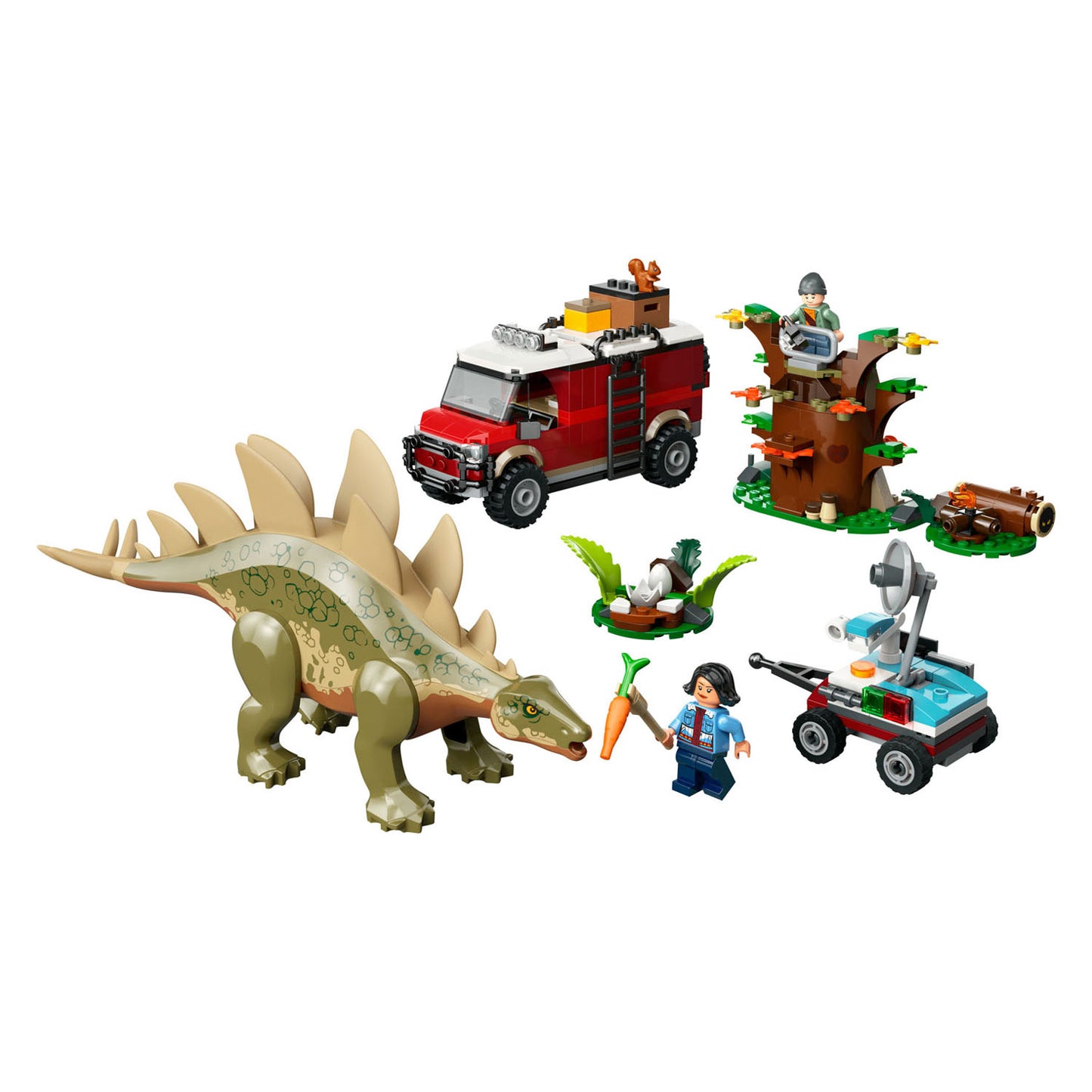 LEGO LEGO JURASSIC WORLD 76965 DINOSAUROS DE DINOSAURES: Discovery Stegosaurus