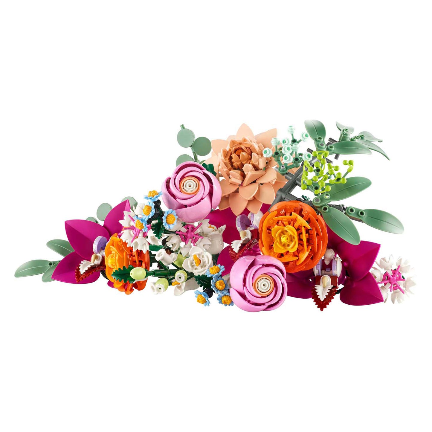 Bouquet rosa Lego Lego Botanicals 10342
