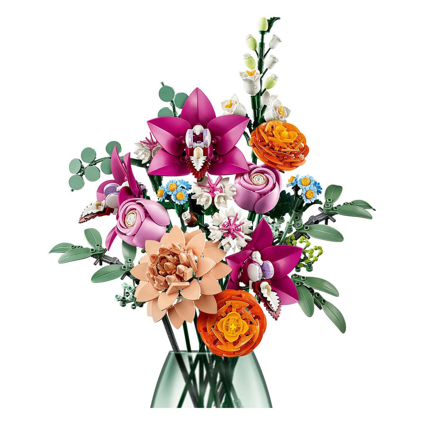Bouquet rosa Lego Lego Botanicals 10342