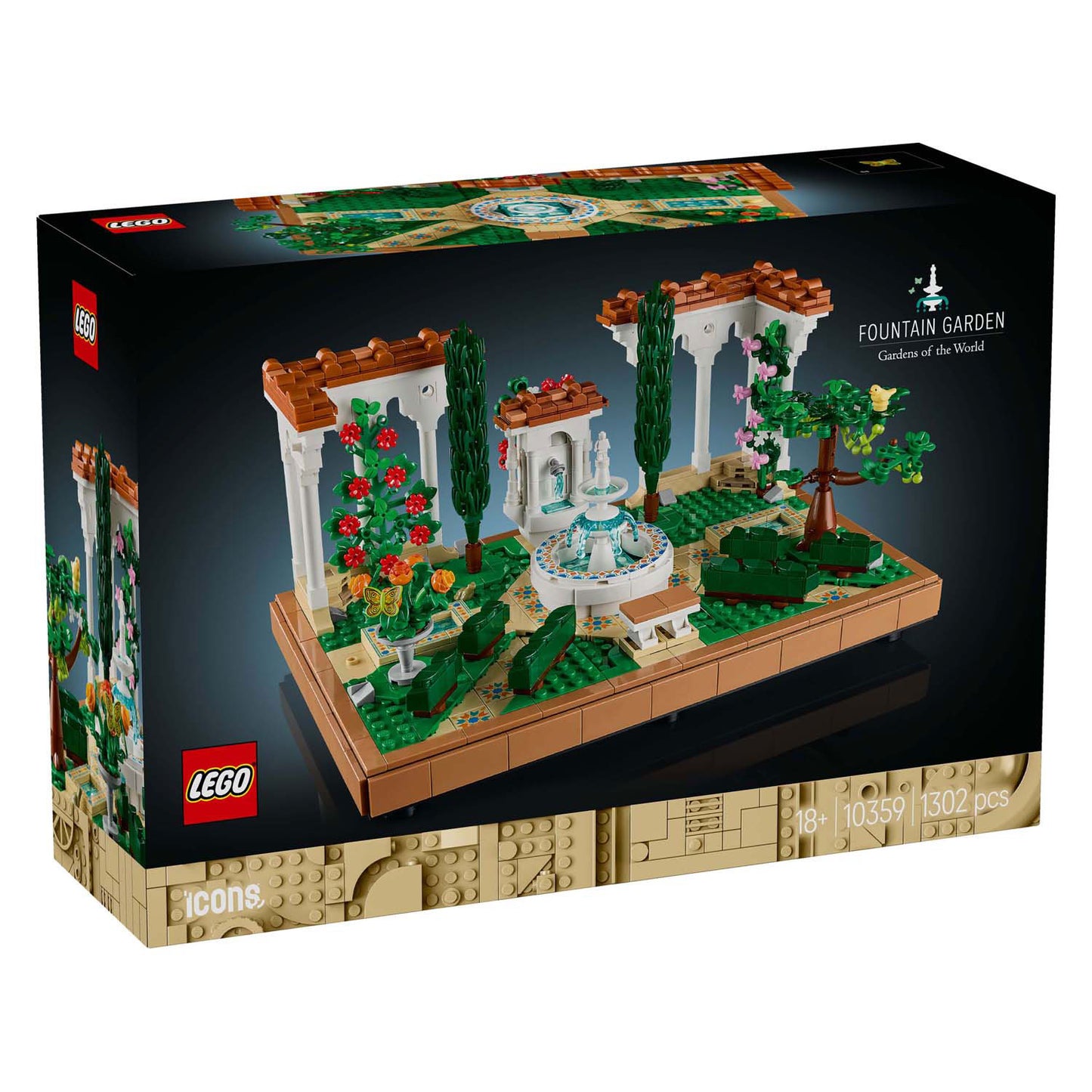 Icone Lego Lego 10359 Garden con fontana