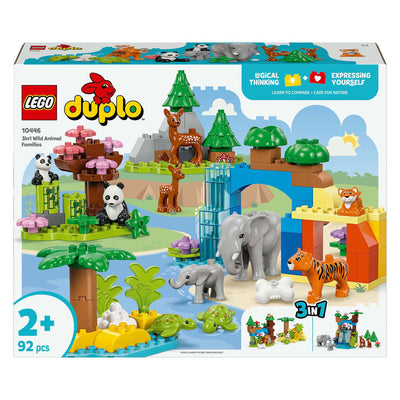 LEGO LEGO Duplo Town 10446 Familias 3 en 1 de Wild Dieren