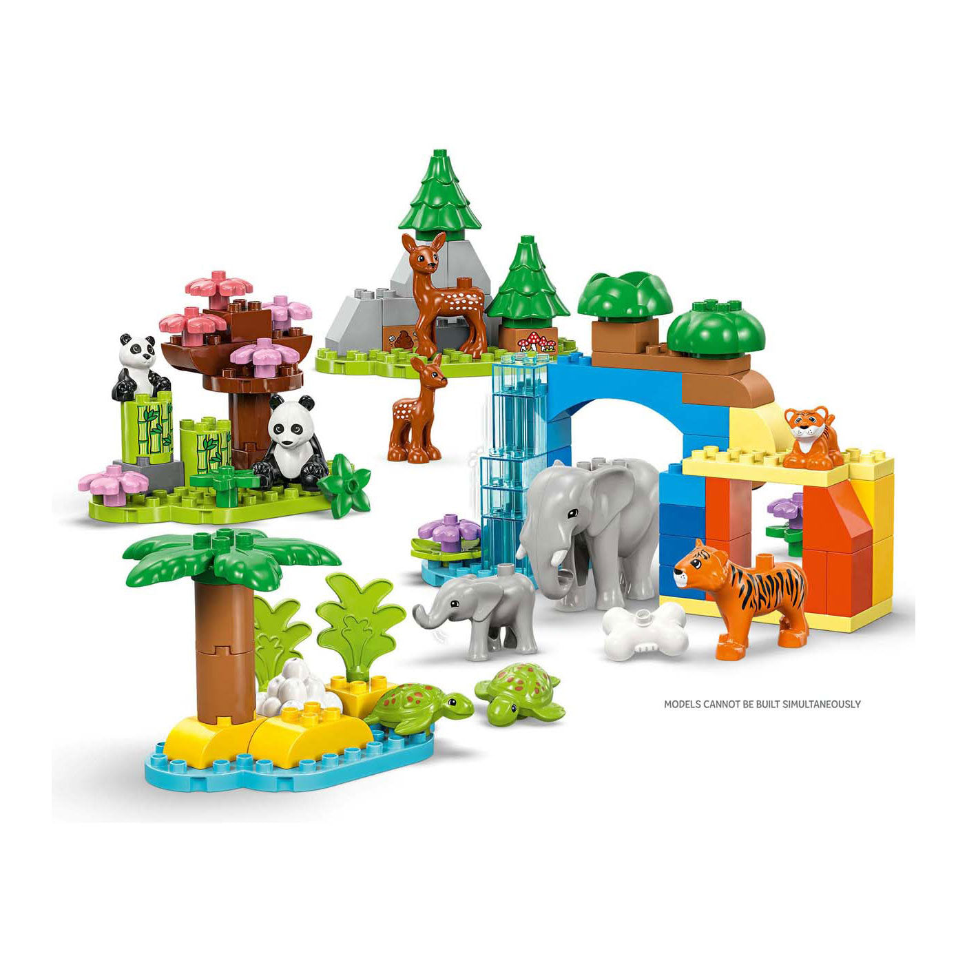 LEGO LEGO DUPLO CITTÀ 10446 Famiglie 3 in 1 di Wild Dieren
