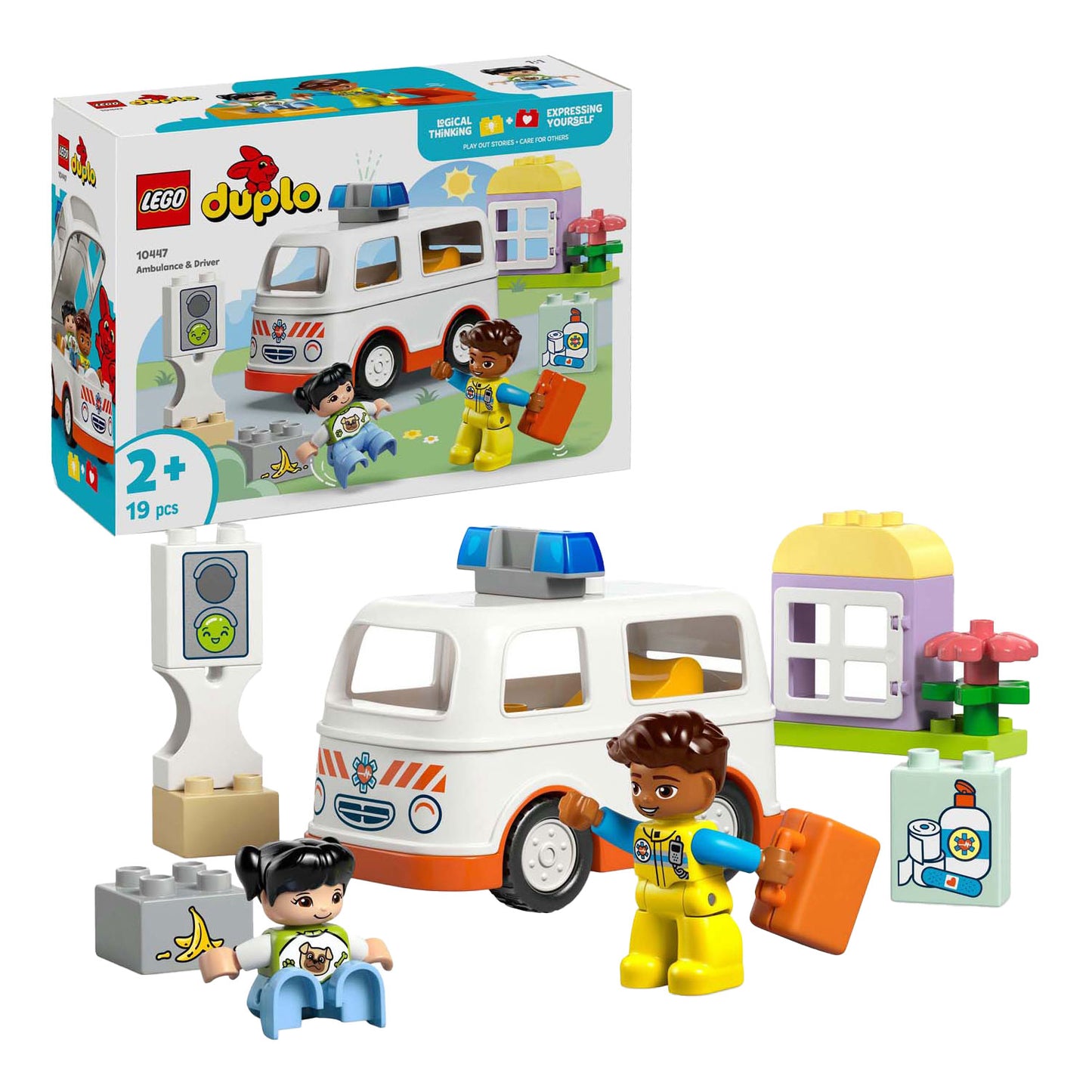 Lego Lego Duplo Town 10447 Ambulancia con conductor