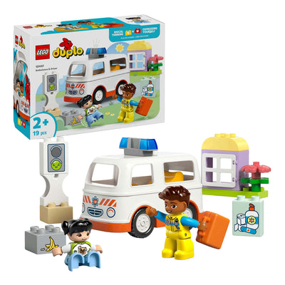 Lego Lego Duplo Town 10447 Ambulance con autista