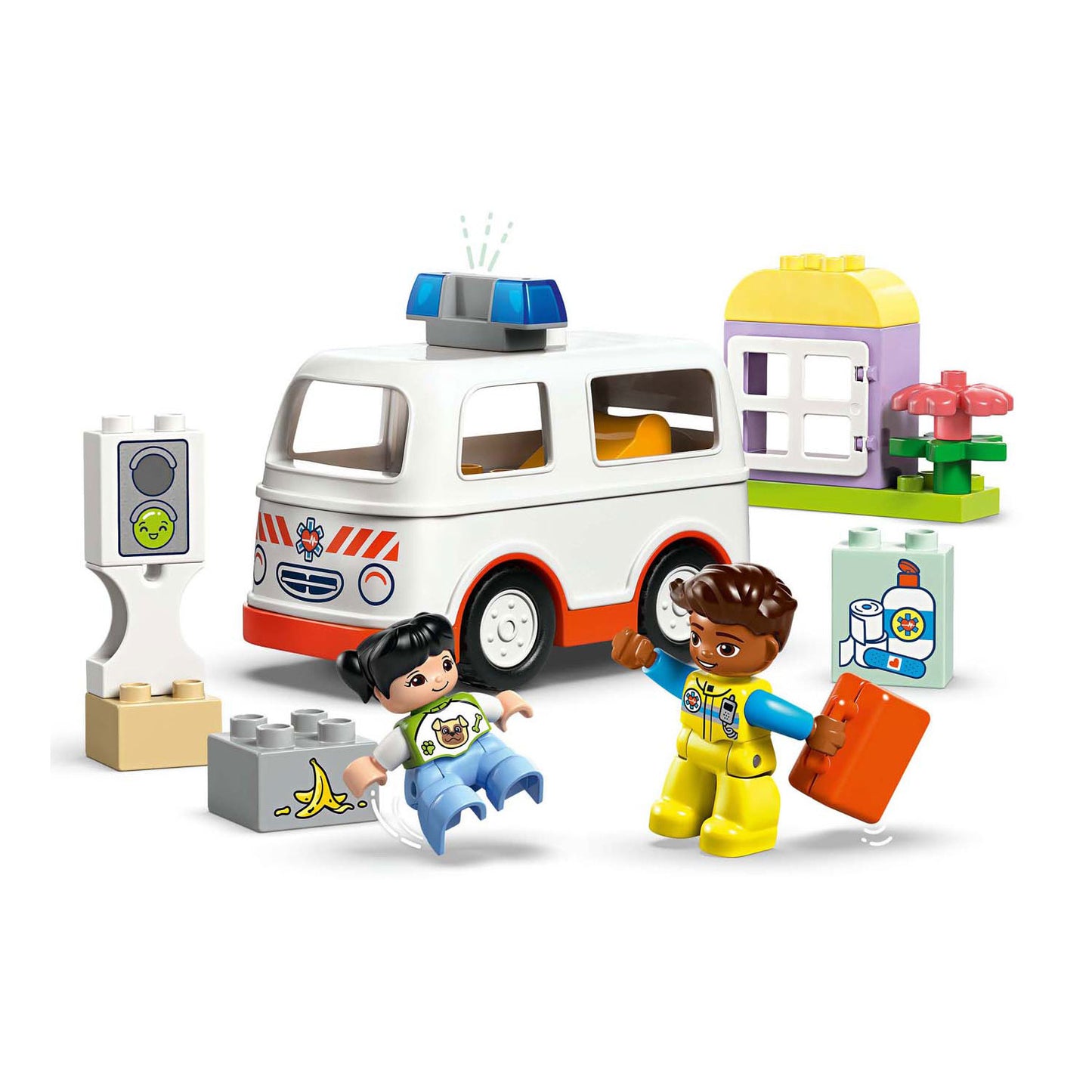 Lego Lego Duplo Town 10447 Ambulancia con conductor