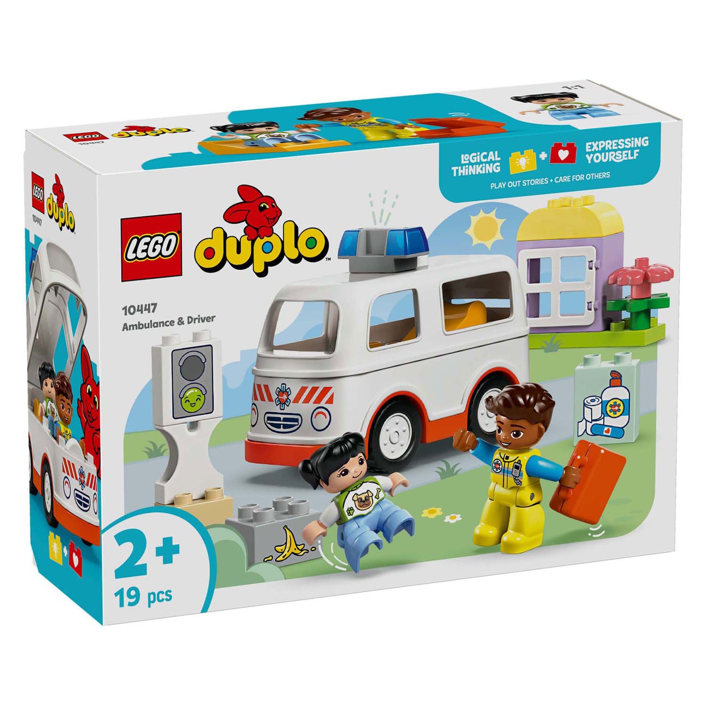 Lego Lego Duplo Town 10447 Ambulancia con conductor