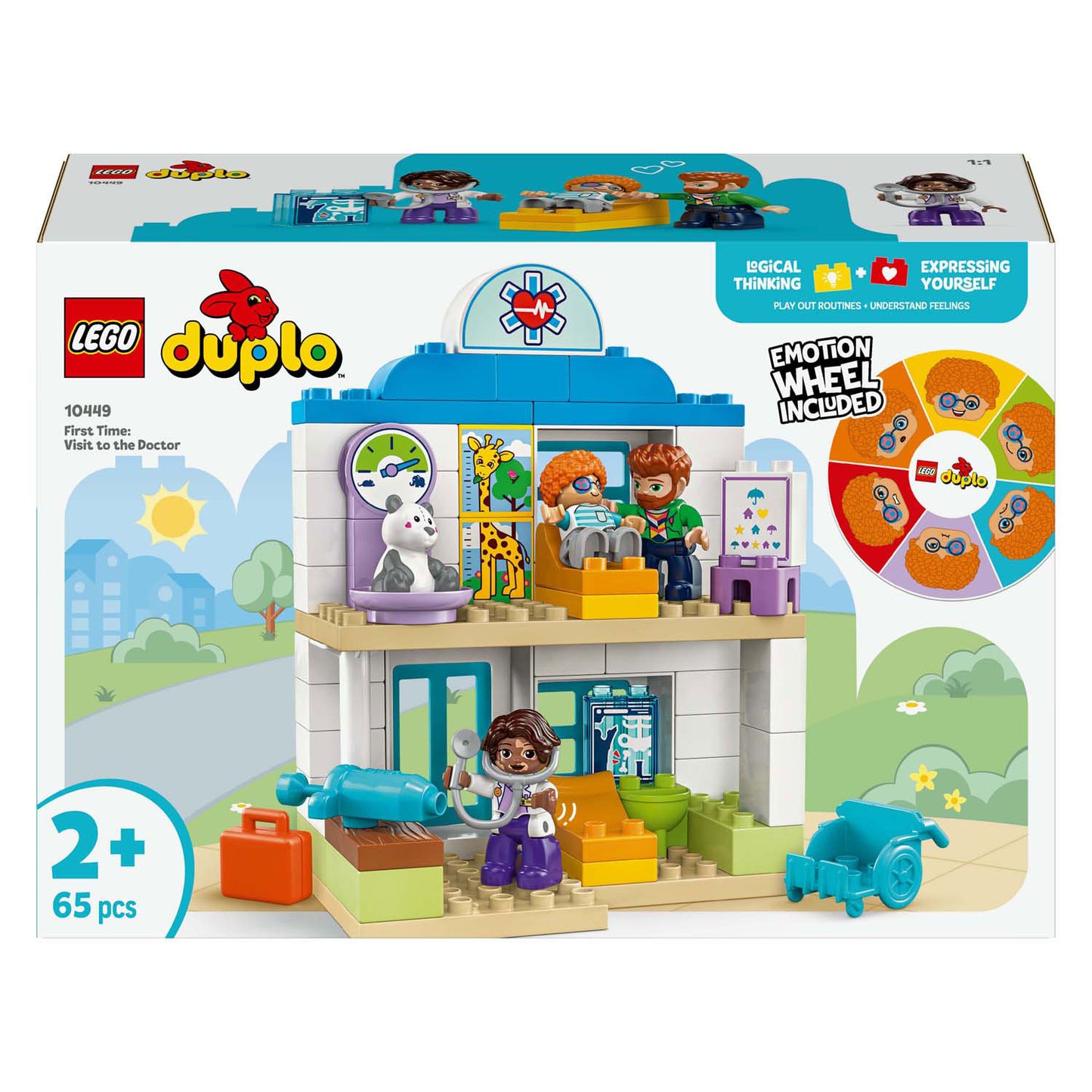 LEGO LEGO DUPLO CITTÀ 10449 per la prima volta al dottore