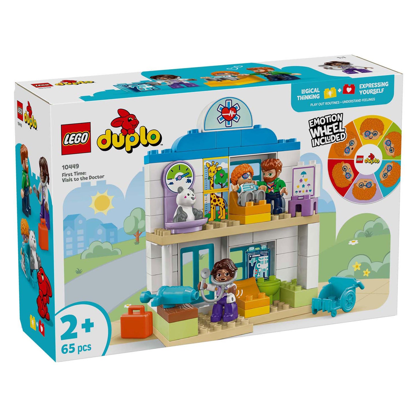 LEGO LEGO DUPLO CITTÀ 10449 per la prima volta al dottore