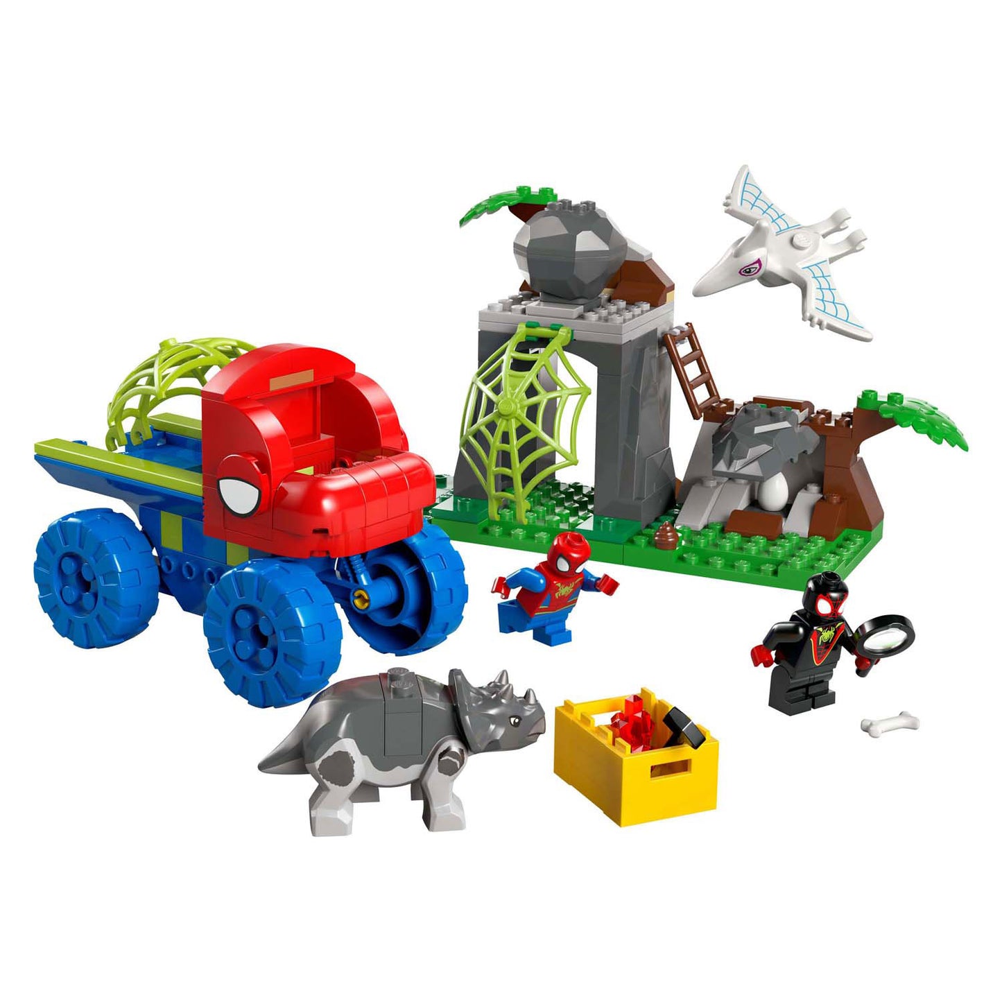 Lego Lego Spidey 11199 Team Spidey Resding Mission con Dinotruck